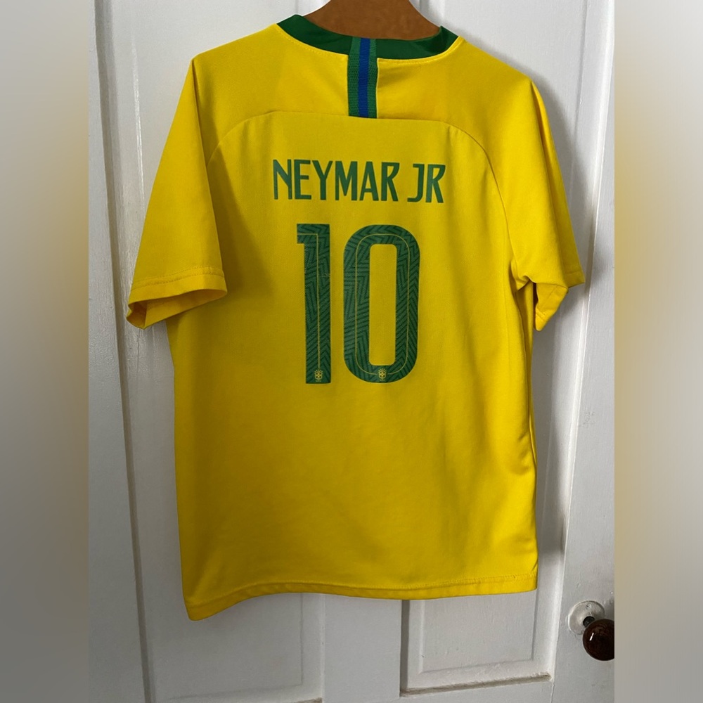 Neymar Jr Yellow Soccer Jersey